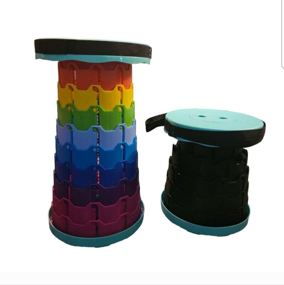 COPY - New design Telescopic retractable Plastic Stool
